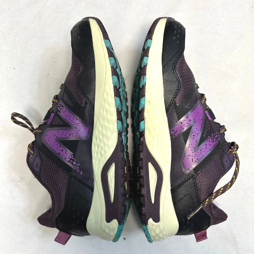 NEW BALANCE 410v8 Trail Running Athletic Shoes Unisex Size M6 W7.5 Purple Black